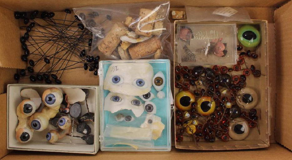 Body Parts & Supplies Lot Of Antique Doll
