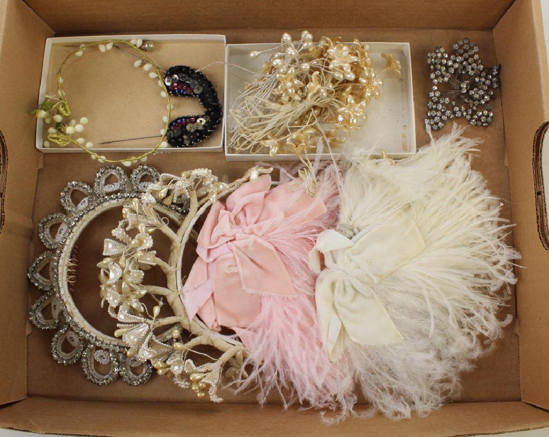 BODY PARTS & SUPPLIES: LOT OF ANTIQUE & VINTAGE TRIMS, (1 of 1)