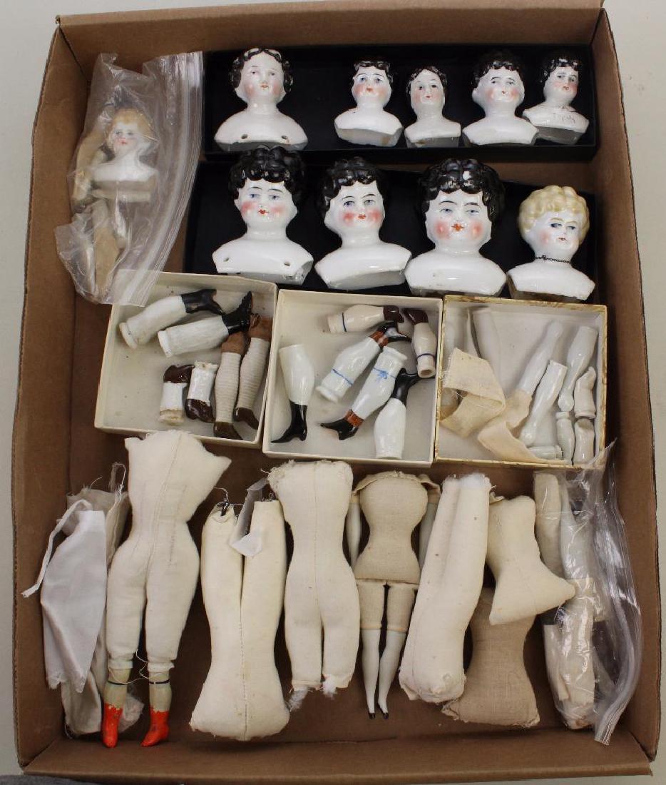 BODY PARTS & SUPPLIES: LOT OF ANTIQUE & REPRODUCTION (1 of 3)