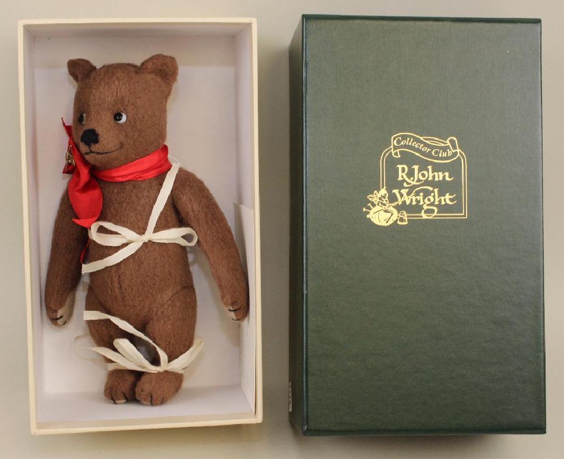 9 1/2" MIB NRFB 1998 R. JOHN WRIGHT'S "TEDDY BEAR", No. (1 of 1)