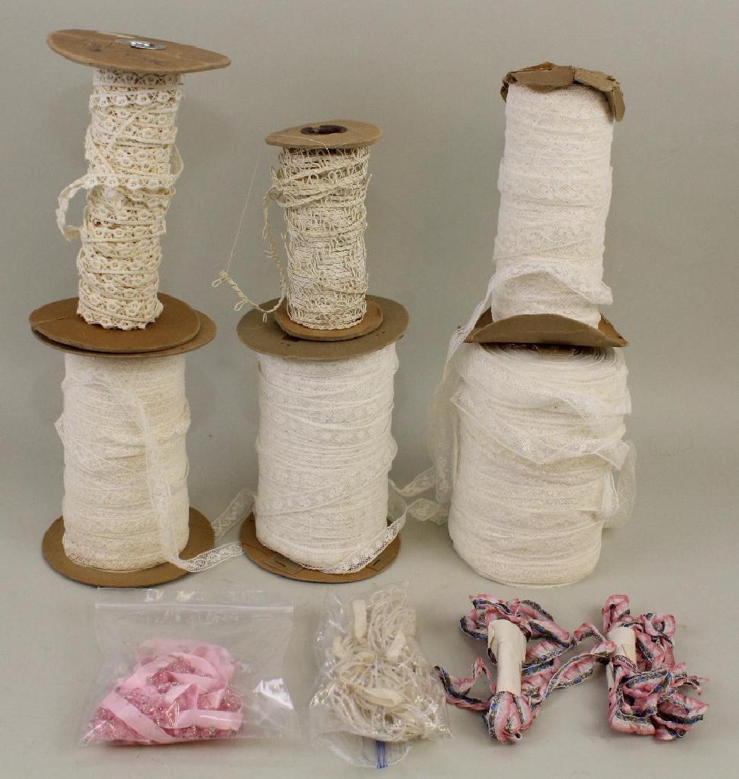 Body Parts & Supplies Lot Of Antique & Vintage Laces