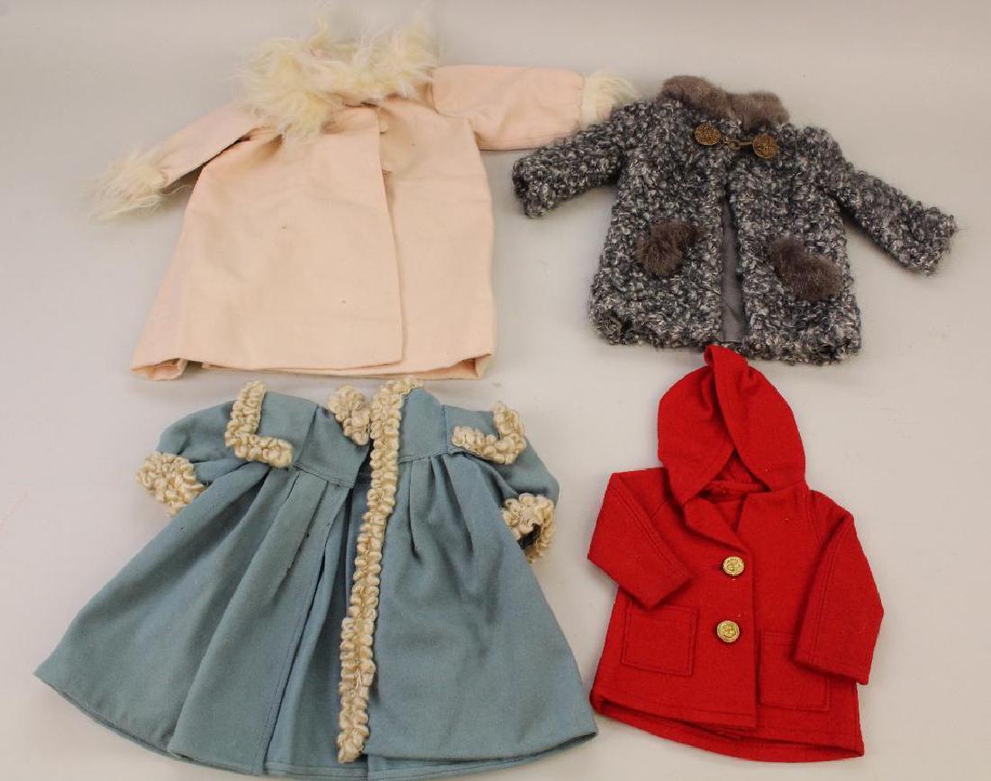 DOLL PARTS & SUPPLIES: LOT OF ANTIQUE DOLL COATS. (1 of 1)
