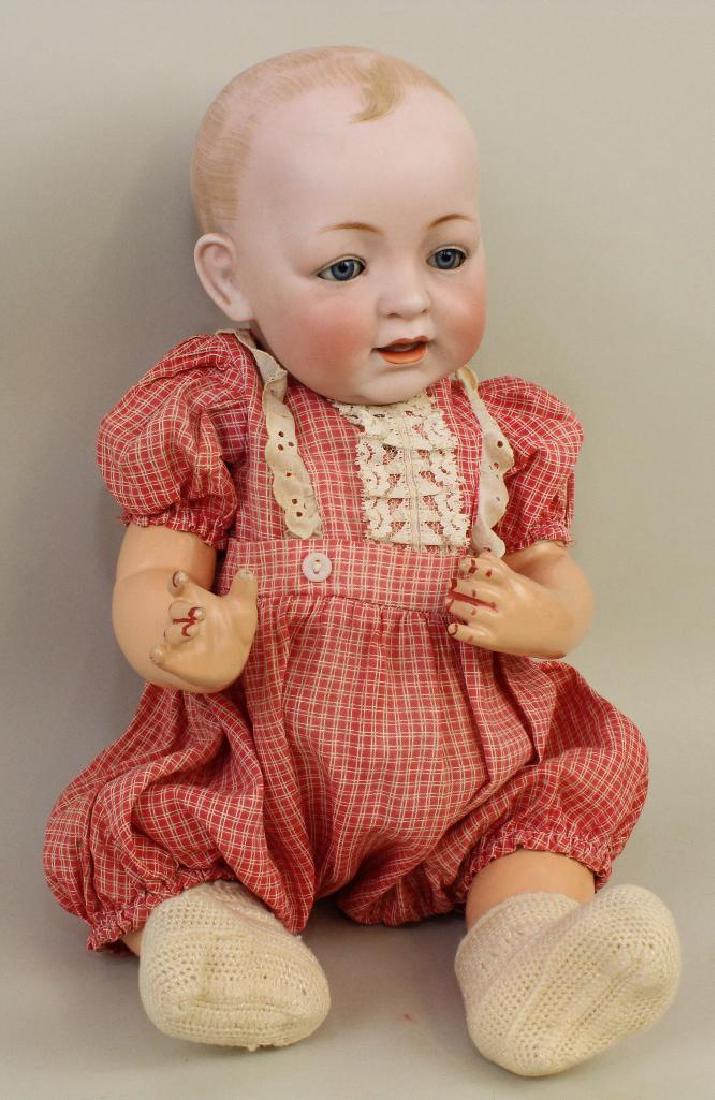 17" J.D.K. 14 MADE IN GERMANY ANTIQUE SOLID DOME BISQUE (1 of 3)