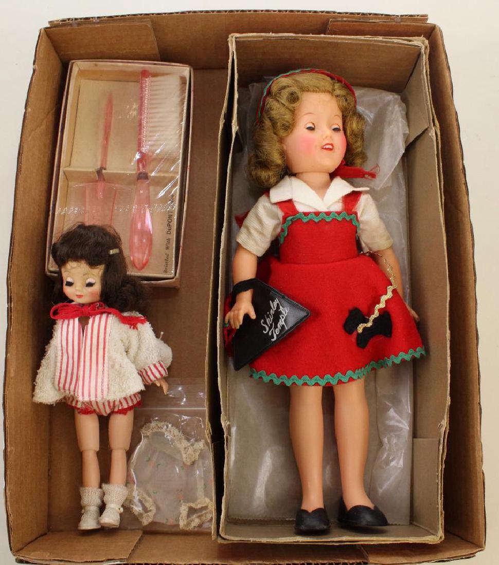 PAIR OF 1957 DOLLS: 12"  MIB VINYL  IDEAL "SHIRLEY (1 of 4)
