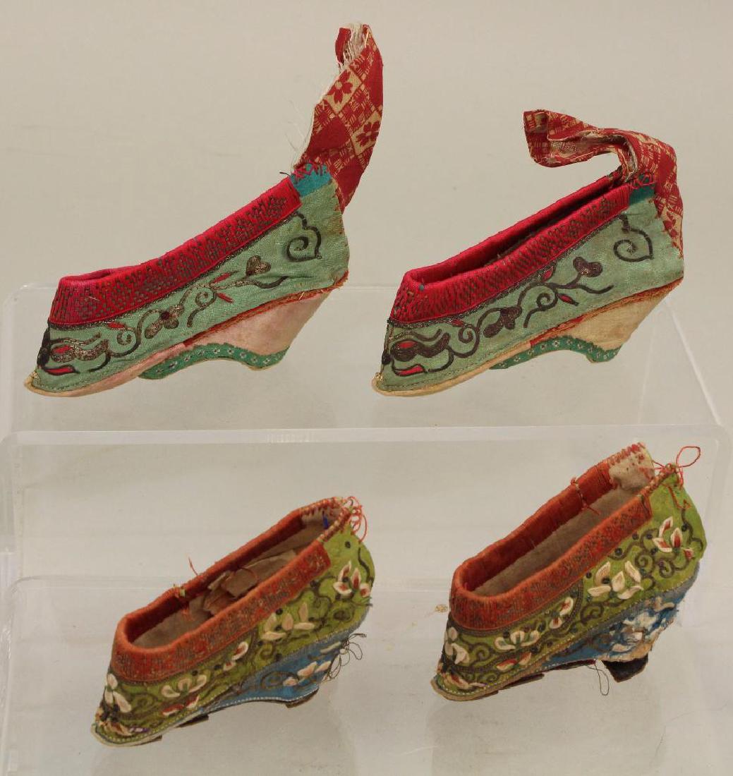 DOLL PARTS & SUPPLIES: (2) PAIRS OF CHINESE LADIES' (1 of 2)