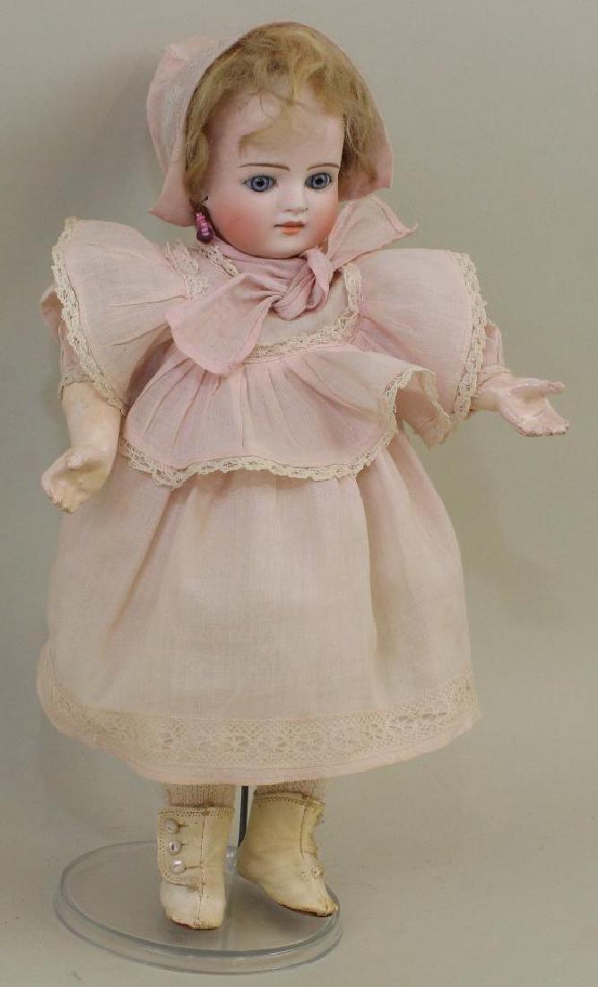 12"  "5" ANTIQUE BELTON TYPE BISQUE HEAD DOLL. (1 of 5)
