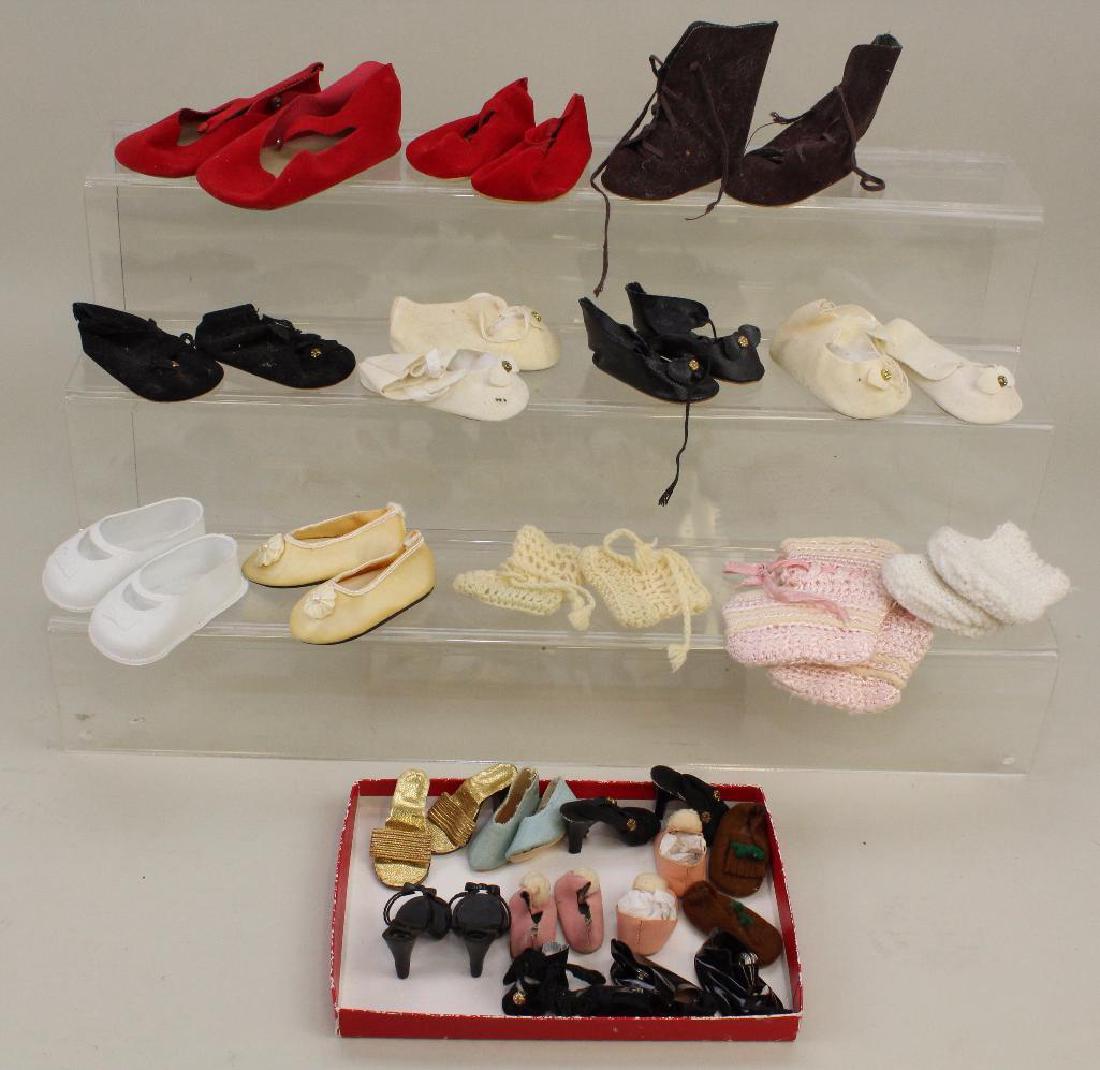 DOLL PARTS & SUPPLIES: LOT OF VINTAGE & CONTEMPORARY (1 of 3)