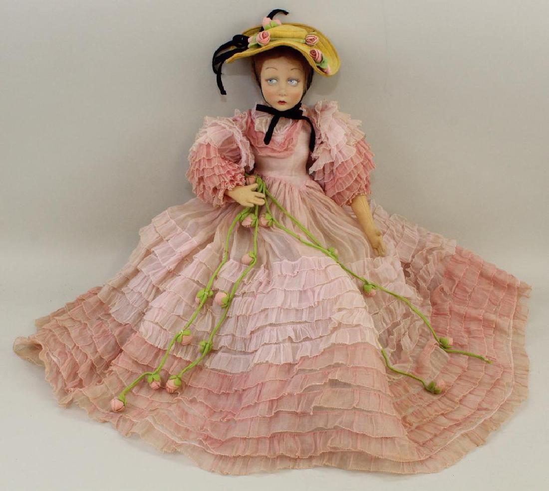 1930's LENCI LOT: 24" 1930's BOUDOIR DOLL; LENCI (1 of 6)