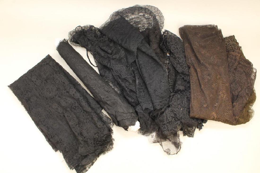 BODY PARTS & SUPPLIES: LOT OF ANTIQUE BLACK & DARK (1 of 9)