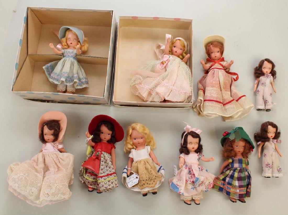 LOT OF (10) NASB DOLLS. (1 of 4)