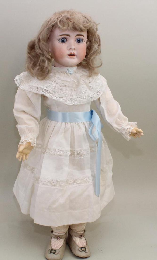 25"  201 16 ANTIQUE BISQUE HEAD CHARACTER DOLL. (1 of 5)
