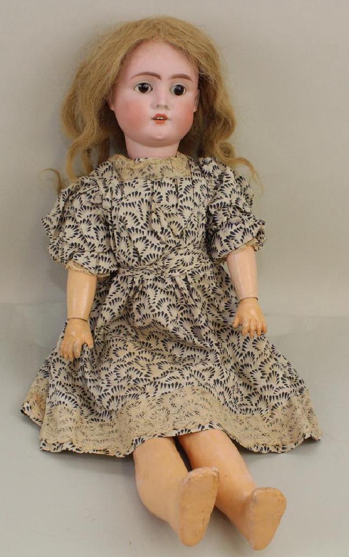 23" MADE IN GERMANY 8 ANTIQUE BISQUE HEAD DOLL. (1 of 4)