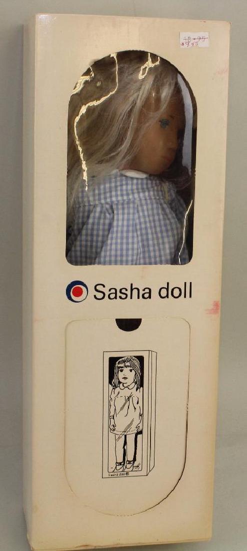 MIB NRFB 16" "SASHA  BLONDE GINGHAM" DOLL 4-107 D.341 (1 of 3)