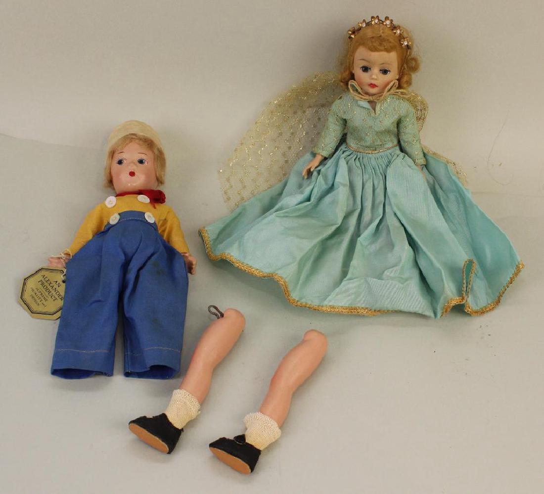 PAIR OF TAGGED ALL ORIGINAL MADAME ALEXANDER DOLLS. (1 of 5)