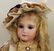 20" DEPOSE JUMEAU 9 ANTIQUE BISQUE HEAD DOLL. - 2