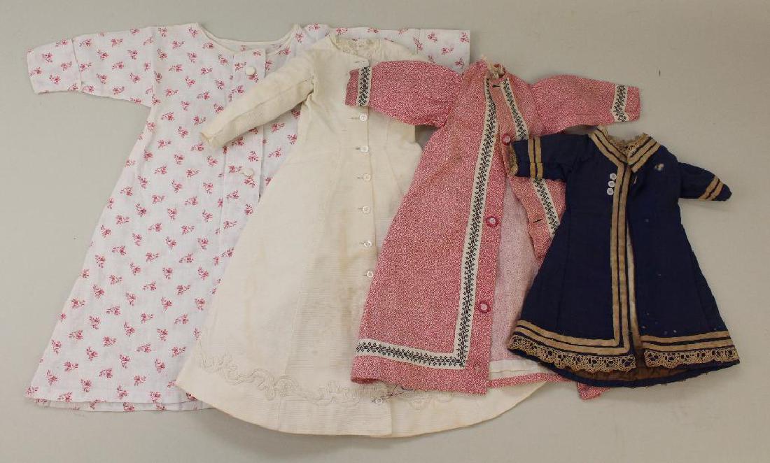BODY PARTS & SUPPLIES: LOT OF (4) ANTIQUE DRESSES. (1 of 3)