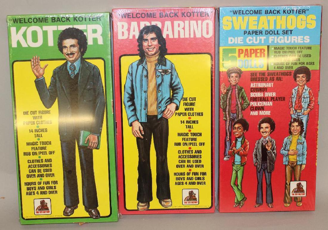 LOT OF (3) MIB NRFB SEALED "WELCOME BACK KOTTER" PAPER (1 of 2)
