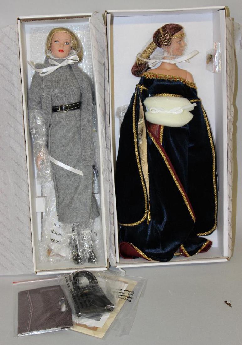 (2) MIB NRFB TONNER'S TYLER WENTWORTH DOLLS.: "Capital Investment" and "Guinevere".