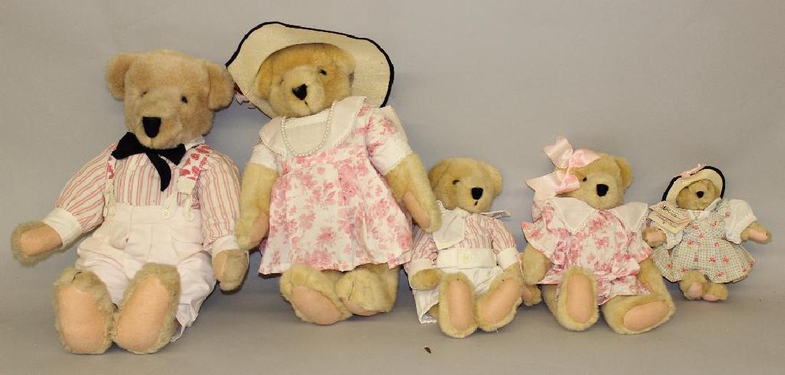 SET OF (5) 1989  TAGGED VANDERBEAR FAMILY "REQUEST THE (1 of 1)