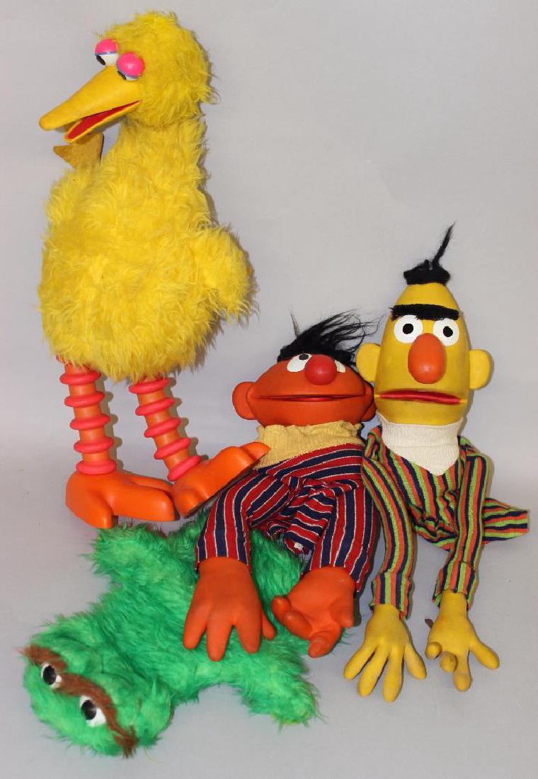 LOT OF (4) SESAME STREET CHARACTERS. (1 of 1)