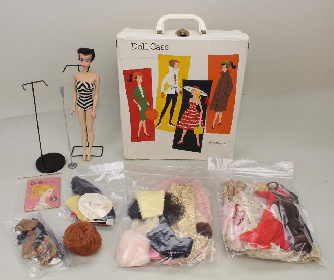 LOT OF BARBIE FAMILY: DOLL, CASE, TAGGED CLOTHING/ACCES (1 of 4)