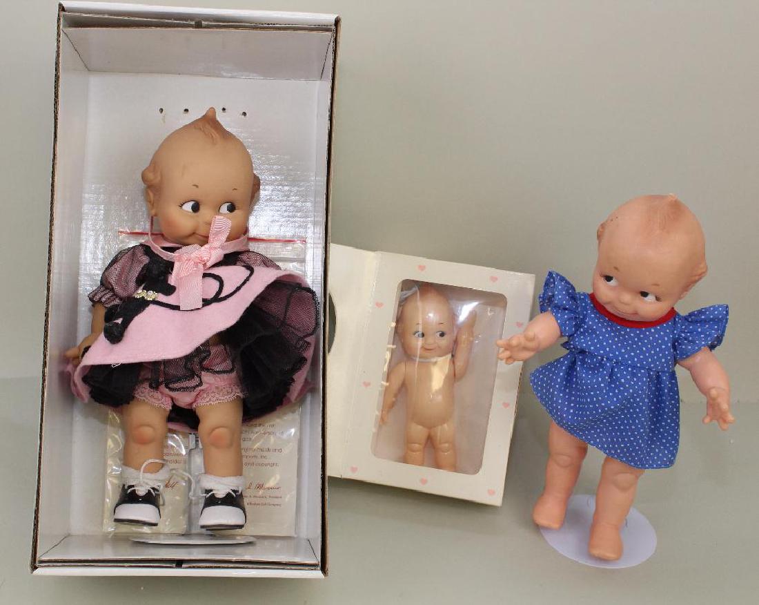 KEWPIE LOT: (3) DOLLS. (1 of 1)