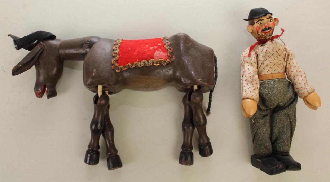 PAIR OF SCHOENHUT ITEMS. (1 of 4)