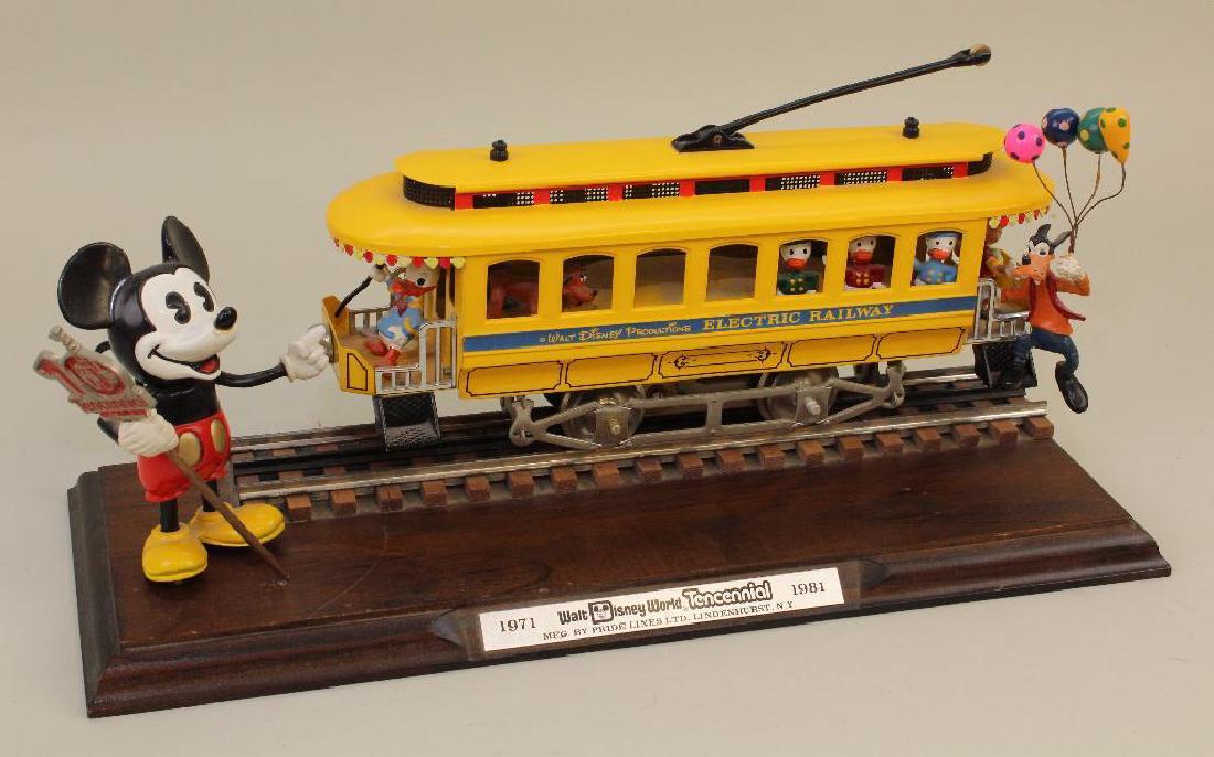 1971-1981 WALT DISNEY WORLD "TENCENNIAL" TRAIN CAR ON P (1 of 6)