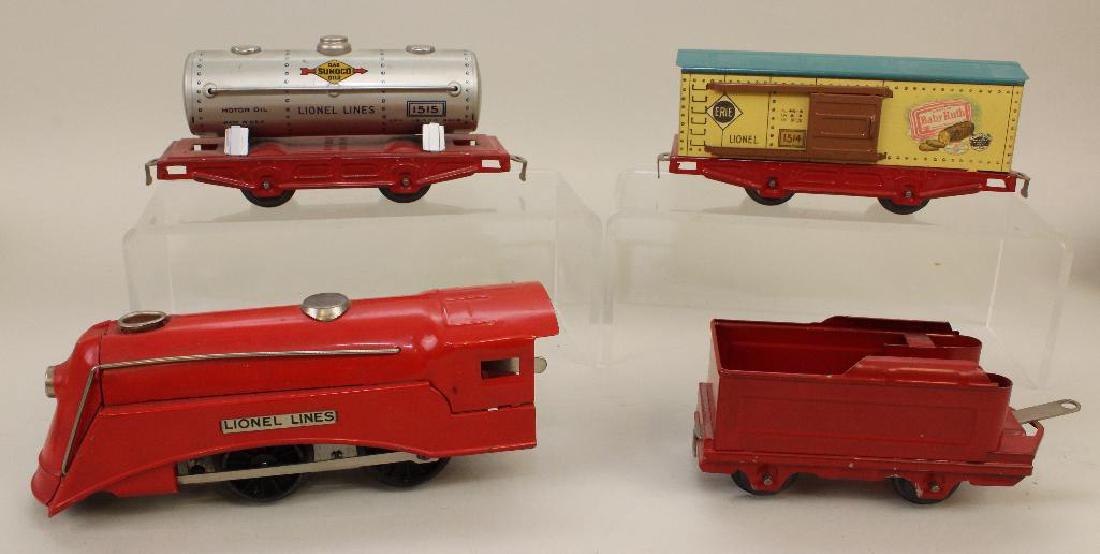 No. 1545 LIONEL MECHANICAL FREIGHT TRAIN SET, ORIGINAL (1 of 8)