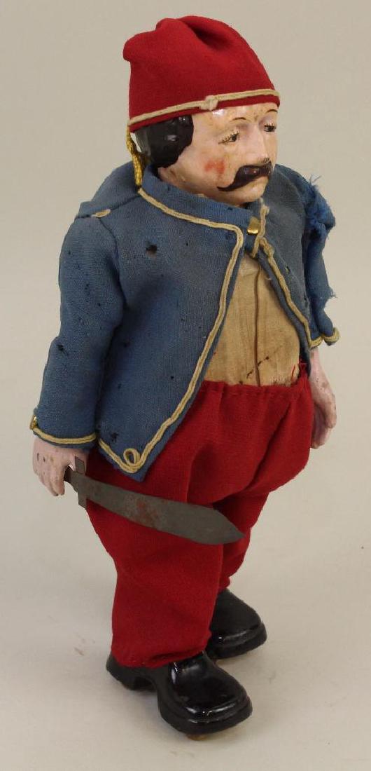 10" 1880's IVES "GENERAL BUTLER" WALKING TOY. (1 of 5)