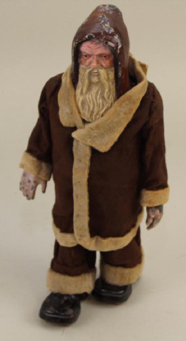 10" 1880's IVES "SANTA" WALKING TOY. (1 of 7)