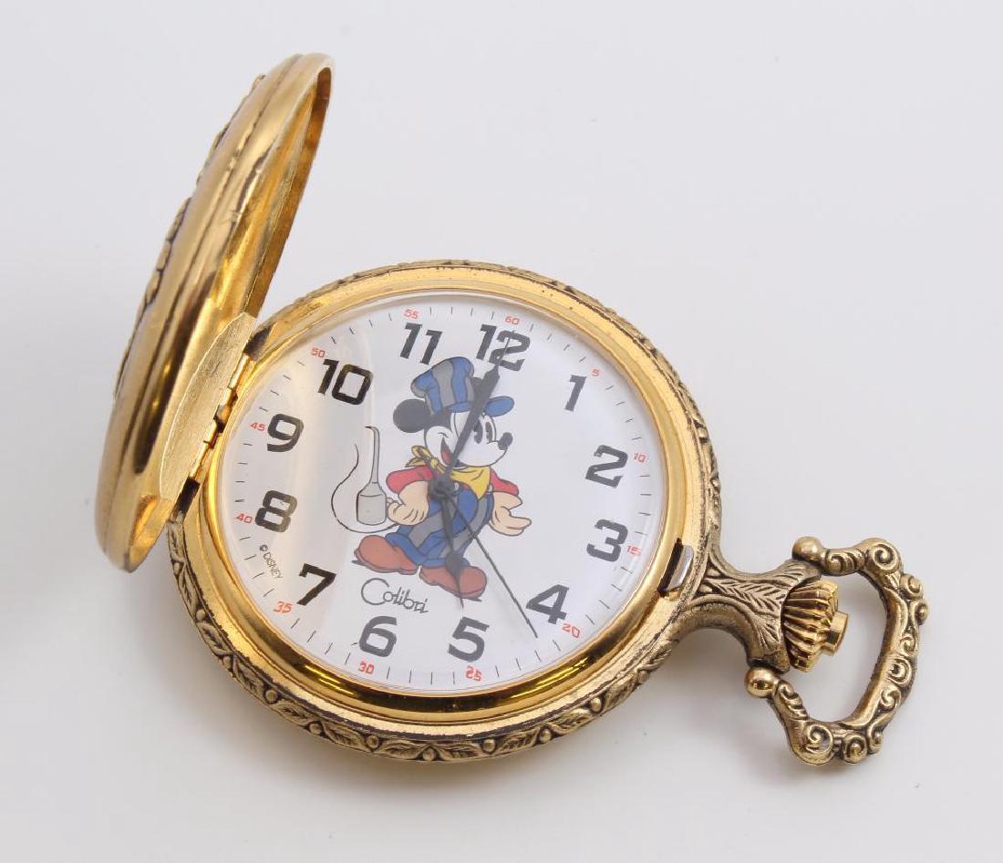 Mickey mouse hotsell train pocket watch