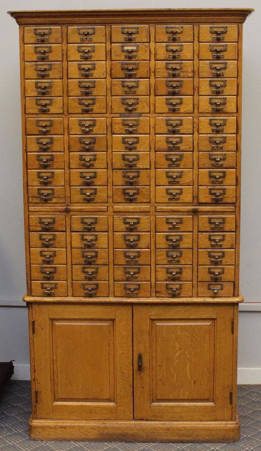 Library Bureau Sole Makers Card Catalog Sep 27, 2017