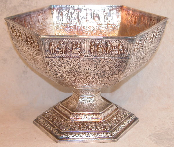 Sterling Silver Footed Bowl.