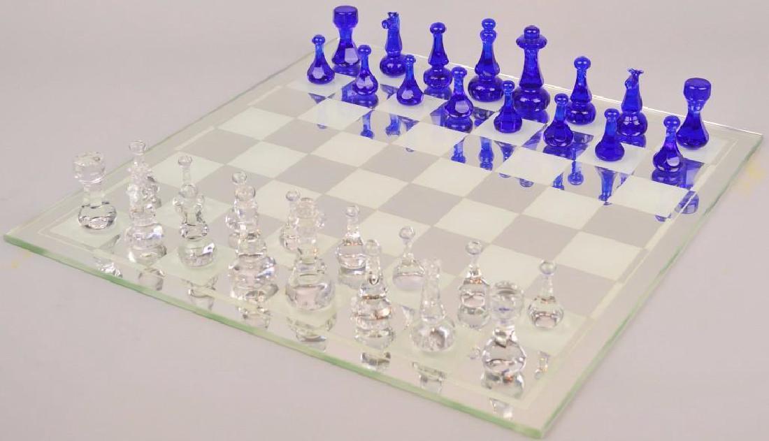 Boxed Glass Chess Set (1 of 8)