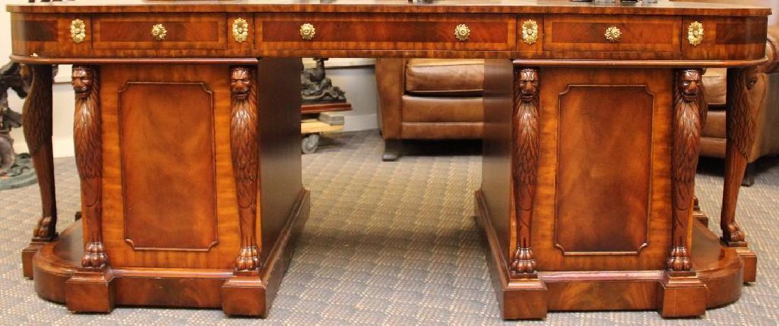 Maitland-Smith Pedestal Partner's Desk (1 of 9)