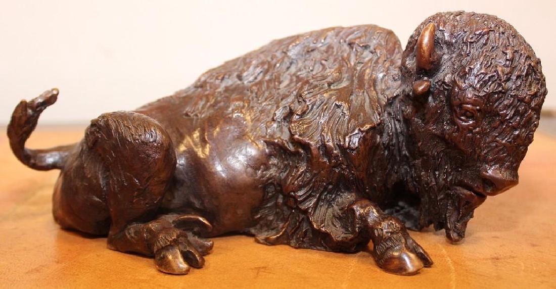 Arnold Goldstein Bronze Buffalo