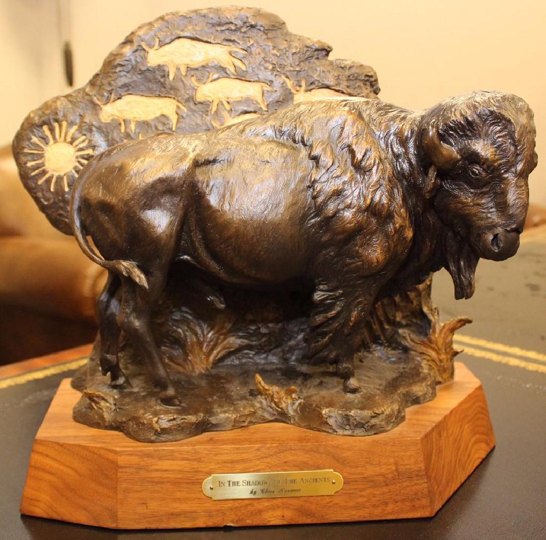 Limited Edition Large Buffalo Bronze (1 of 5)