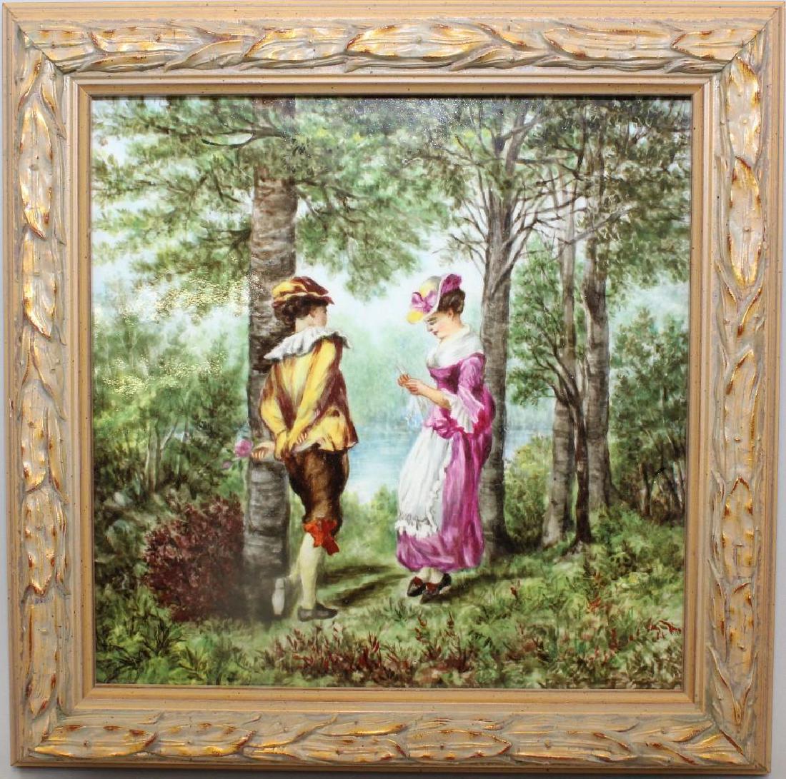 Framed Porcelain Tile (1 of 3)