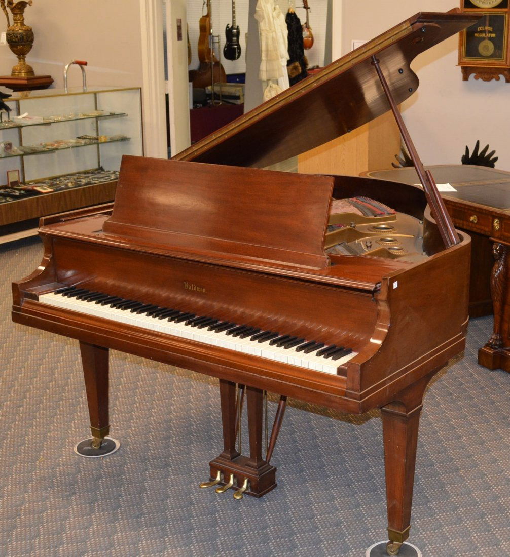 Baldwin Quarter Grand Piano C. 1915 (1 of 10)