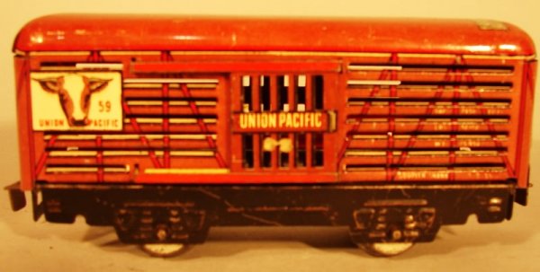 Marx 59 4-Wheel 6-inch Slotted Sides Stock Car