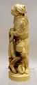 4093: Japanese Carved Ivory Figure of Tokyo School Sign - 4