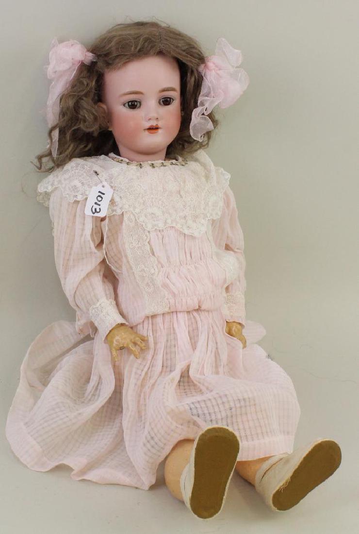 ANTIQUE BISQUE HEAD DOLL - 27" 119 -13 HANDWERCK 5 (1 of 6)