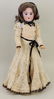 ANTIQUE BISQUE HEAD DOLL - 22" S & H 1079 DEP 9.