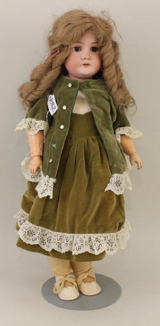 ANTIQUE BISQUE HEAD DOLL - 23" 30 )K/3( GERMANY. (1 of 4)