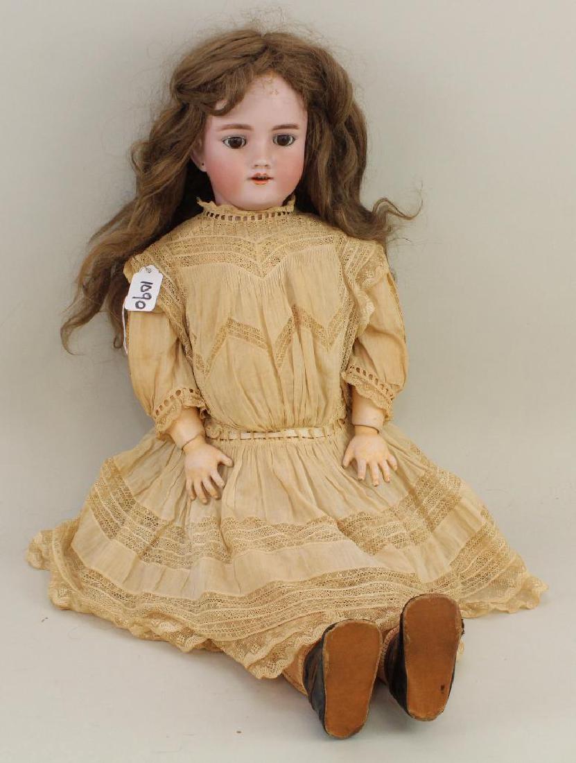 ANTIQUE BISQUE HEAD DOLL - 27" 119 - 13 HANDWERCK 5 (1 of 2)
