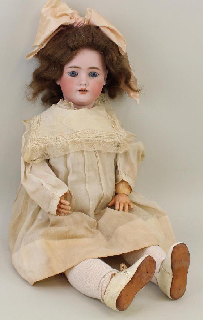 ANTIQUE BISQUE HEAD DOLL - 29" GERMANY HEINRICH (1 of 2)