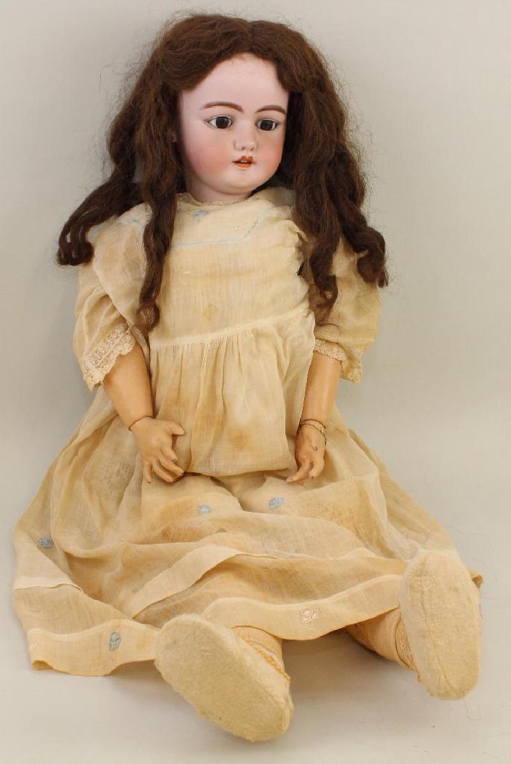 ANTIQUE BISQUE HEAD DOLL - 34" S & H 1079 DEP 15 (1 of 3)