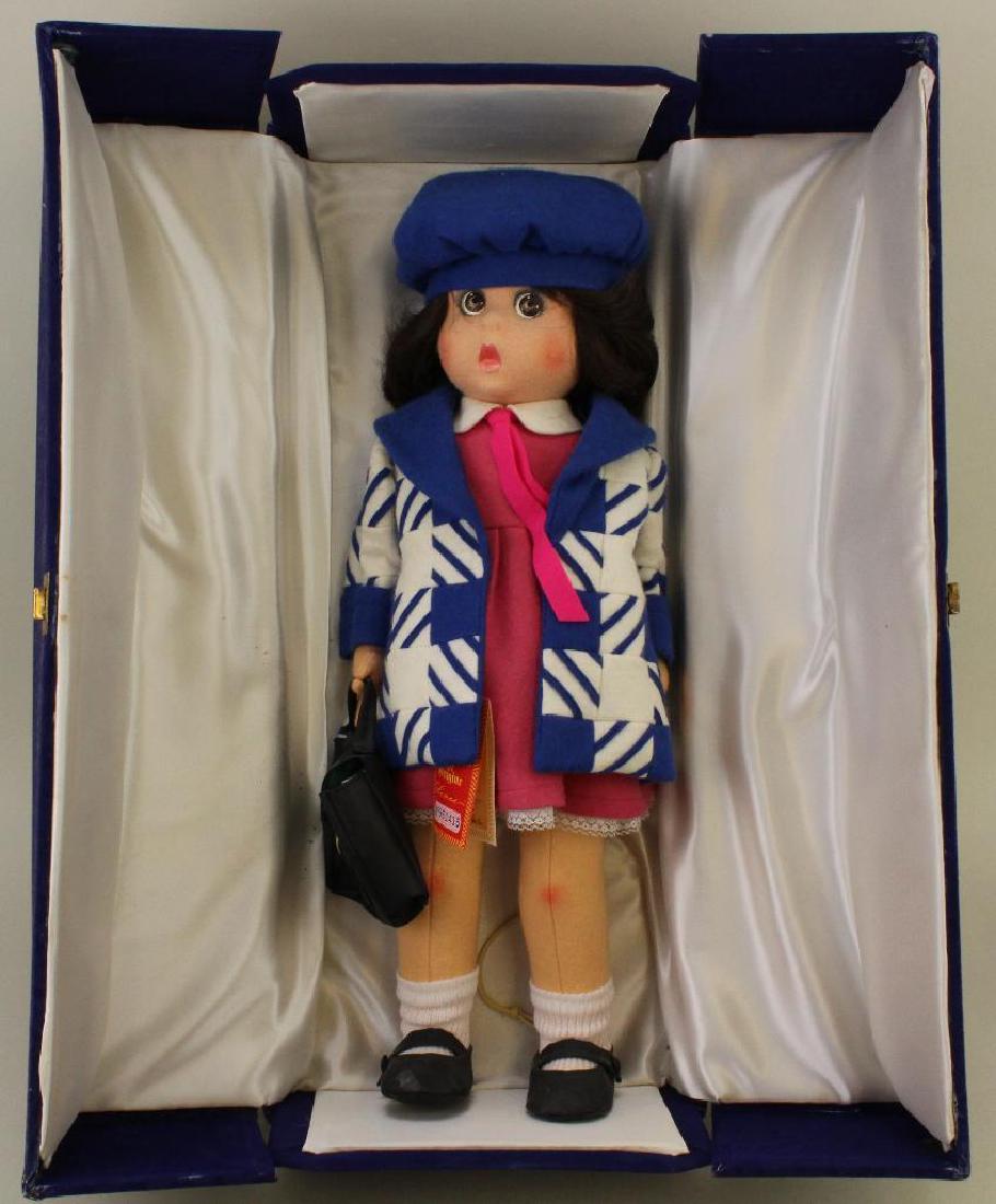 20" 1980's-90's TAGGED LENCI UNNAMED DOLL IN AN: Condition: minor surface soil. Box has age loss.