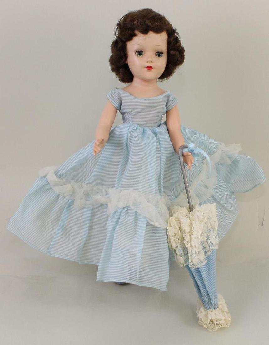 14" MARKED MARY HOYER HARD PLASTIC DOLL, TAGGED (1 of 5)